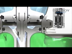 Mixing-proof valve array sanitary reversing seat valve typical applications 316L