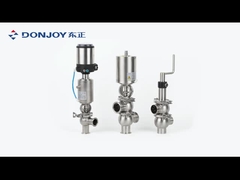 316L Pharmaceutical Pneumatic Reversing Seat Valve