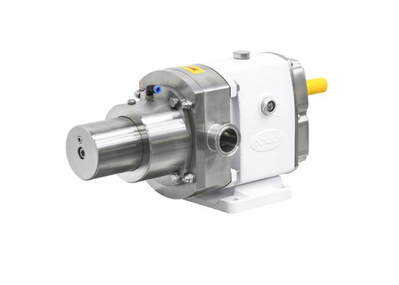 SIC / SIC / EPDM High Purity Pumps Mechanical Positive Pump With Internal Safety Valve