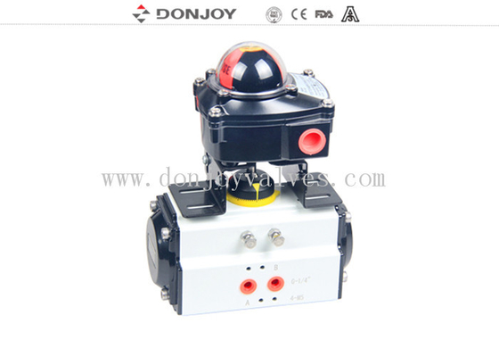 Air / Eeletric Operation Horizontal Type Actuator Intelligent Valve Positioner Control Head