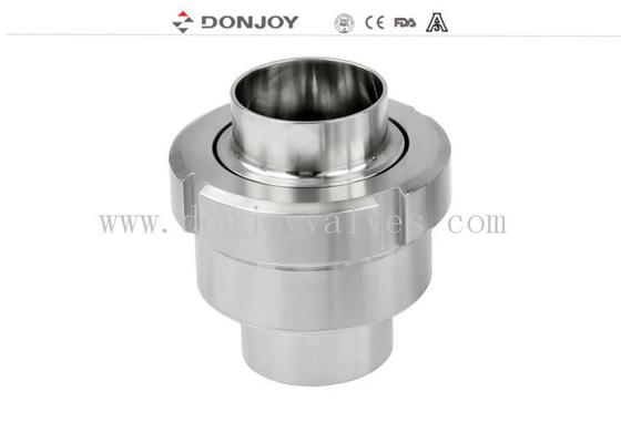 DN50 Weld Sanitary Check SS304 Spring Return Valve