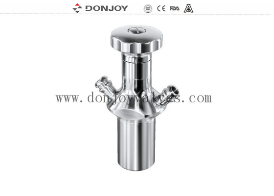 BSP Connection Aseptic Water Sample Valve Mirror Polished