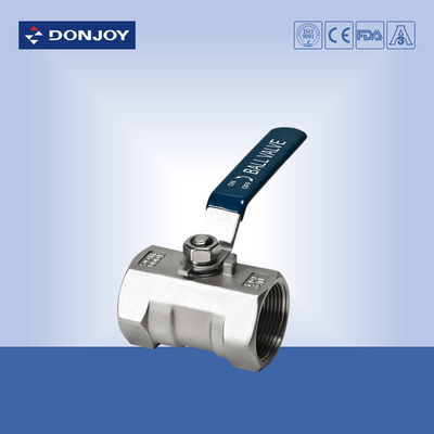3pcs welded full port Sanitary Ball Valve With connection pipe