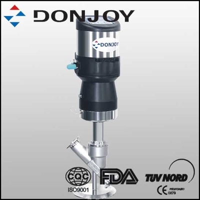 DN50  SS316L Pnuematic Angle Seat  Valve with IL TOP for regulating