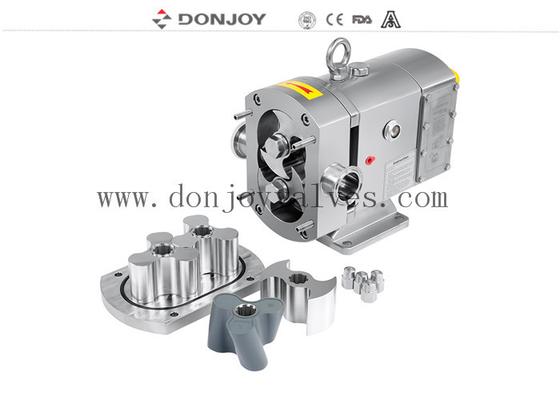 Donjoy Lobe Pump With Butterfly Rotors / Rotary Lobe Pump