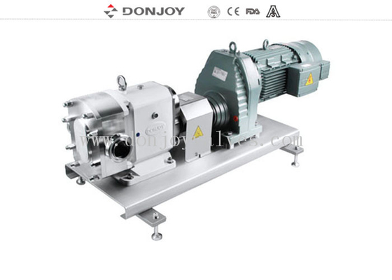 Hygienic Rotary Lobe Pump For Transfer High Viscosity Products