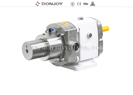 SIC / SIC / EPDM High Purity Pumps Mechanical Positive Pump With Internal Safety Valve