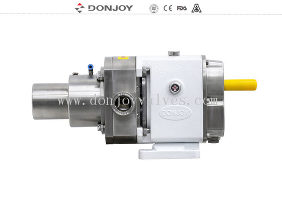 SIC / SIC / EPDM High Purity Pumps Mechanical Positive Pump With Internal Safety Valve