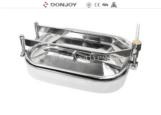 ম্যাট সারফেস ফ্রেঞ্চ টাইপ স্কয়ার ট্যাঙ্ক ম্যানহোল কভার ওভাল মেওয়ে জাহাজের জন্য