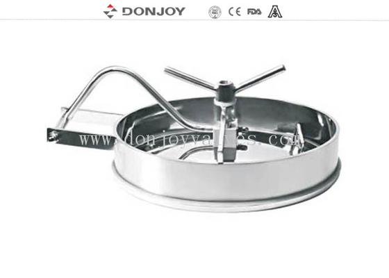 ইলিপটিক্যাল চাপ জাহাজ Manhole কাভার স্টেইনলেস স্টীল SS304 SS316L 435mm*335mm